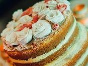 Tortas rústicas están moda. ¡Naked Cake!