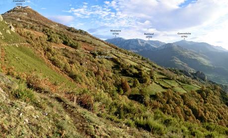 Por las brañas quirosanas de Toriezo, Faedo y Fresnéo