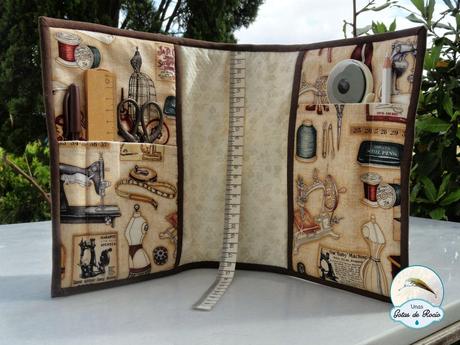 Entre hilos, telas y máquinas de coser.