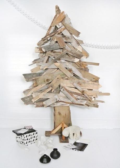 Ideas DIY, Arboles de Navidad en madera Ideas DIY, Arboles de Navidad en madera