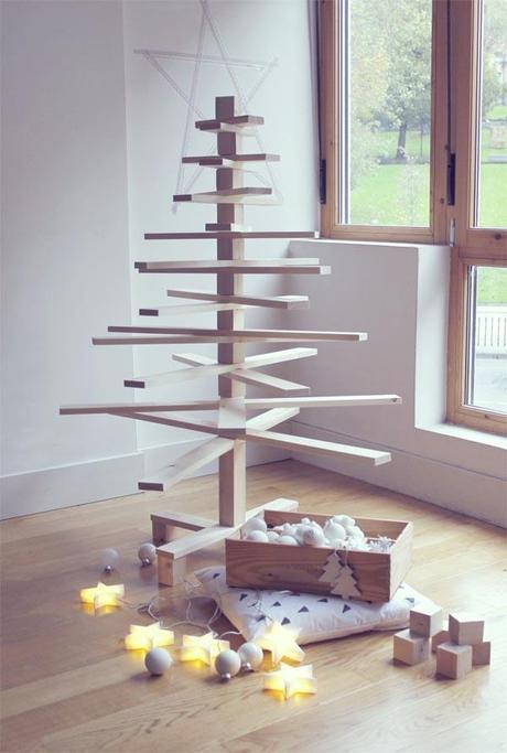 Ideas DIY, Arboles de Navidad en madera Ideas DIY, Arboles de Navidad en madera