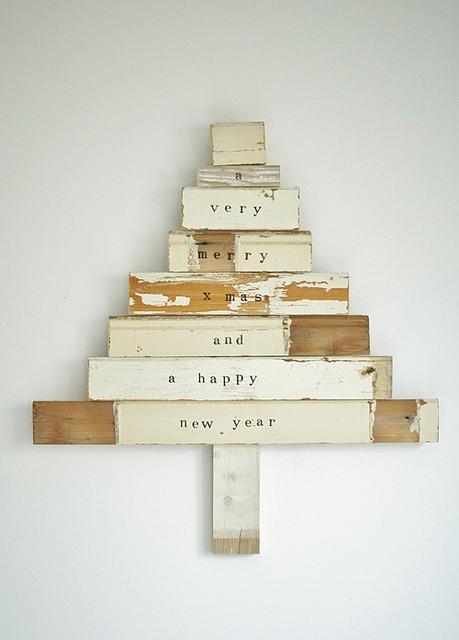 Ideas DIY, Arboles de Navidad en madera Ideas DIY, Arboles de Navidad en madera
