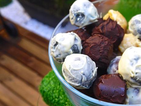 RECETAS FIT: BOMBONES CHOCO BLANCO/NEGRO