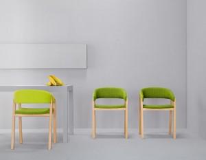 Diseño minimalista: Oslo Chair y Valentino Bench