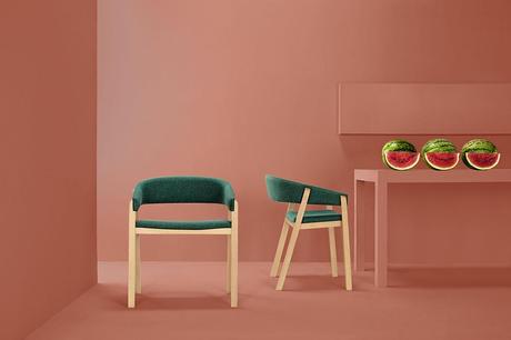 Diseño minimalista: Oslo Chair y Valentino Bench