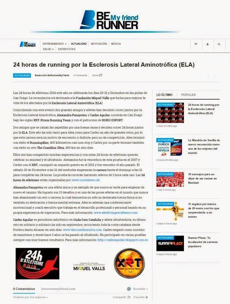 Alexandra Panatoyou & Carles Aguilar forman la versión 3.0 del XRT - Xtrem Running Team para participar en las 24 Horas en Pista de Can Dragó y correr por la ELA (Esclerosis Lateral Amiotrófica) con la colaboración de Hoko Esport Alexandra Panatoyou & Carles Aguilar forman la versión 3.0 del XRT - Xtrem Running Team para participar en las 24 Horas en Pista de Can Dragó y correr por la ELA (Esclerosis Lateral Amiotrófica) con la colaboración de Hoko Esport