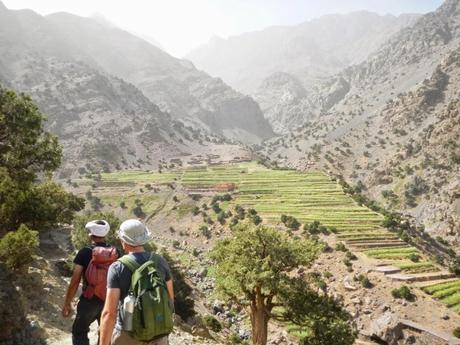 Ruta al Toubkal. Etapa 2. De Tizi Oussem al collado de Aazib Tzikerte