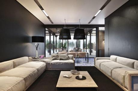 Diseños de Salas o Living Room para Casas Modernas
