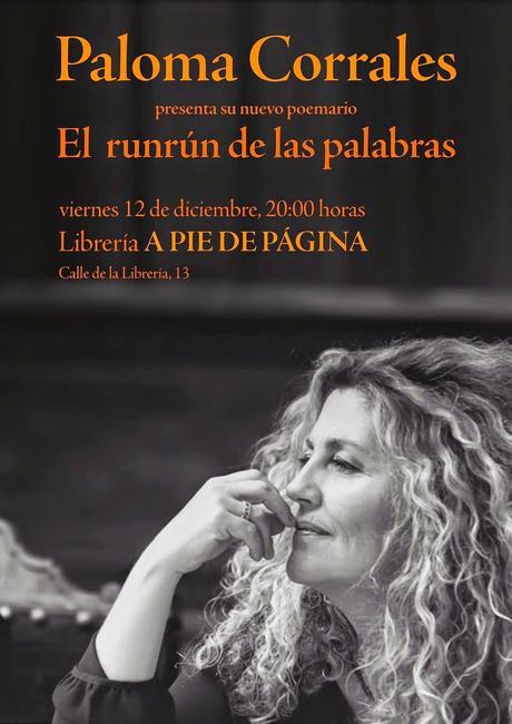 Paloma Corrales en A Pie de Página, Valladolid: