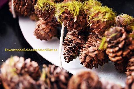 Inventando el Finde 6: Corona navideña Inventando el Finde 6: Corona navideña