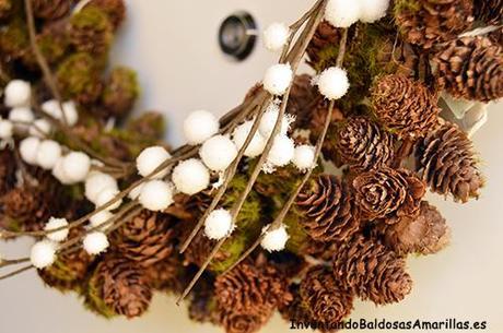 Inventando el Finde 6: Corona navideña Inventando el Finde 6: Corona navideña