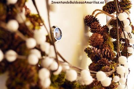 Inventando el Finde 6: Corona navideña Inventando el Finde 6: Corona navideña