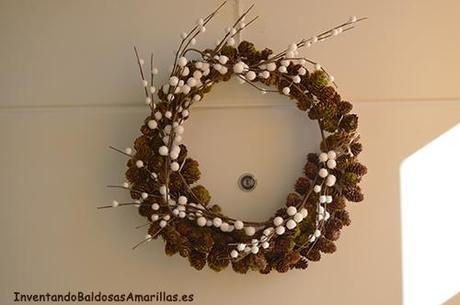 Inventando el Finde 6: Corona navideña Inventando el Finde 6: Corona navideña