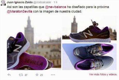 Zapatillas New Balance Sevilla para Zoido