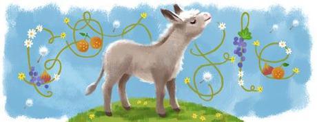 doodle 100 aniversario Platero y yo