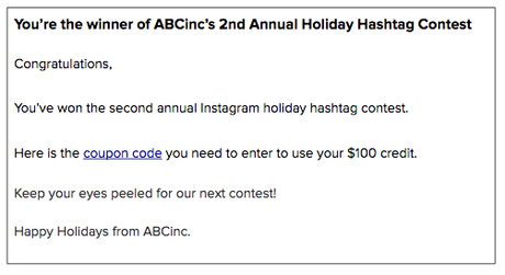 Cómo hacer un concurso hashtag en Instagram para estas navidades