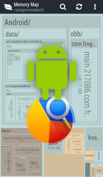 3 aplicaciones para conocer que archivos ocupan más espacio en Android 3 aplicaciones para conocer que archivos ocupan más espacio en Android
