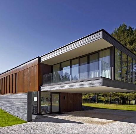 Casa de Lineas Puras en Ontario