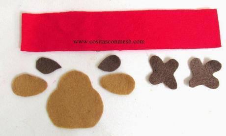 Anillos navideños para servilletas-Manualidades