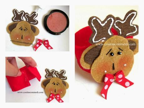 Anillos navideños para servilletas-Manualidades