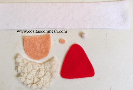 Anillos navideños para servilletas-Manualidades