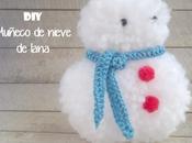 DIY: Muñeco nieve lana