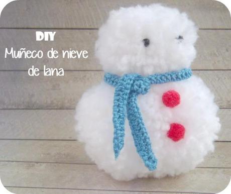 DIY: Muñeco de nieve de lana