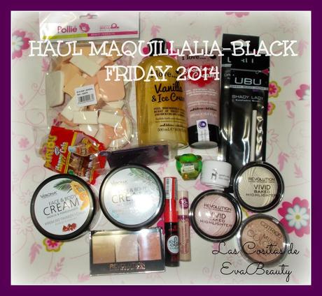 Haul Maquillalia-Black Friday 2014