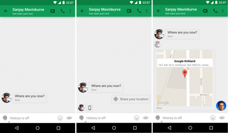 Google Hangouts analiza tus conversaciones para automatizarlas