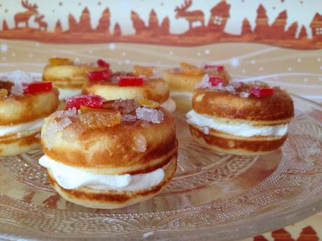 MIni roscones de reyes en donutera