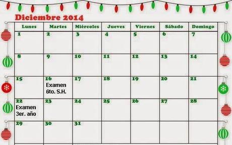 Examen de 6to. S.H. Liceo 3 Las Pideras