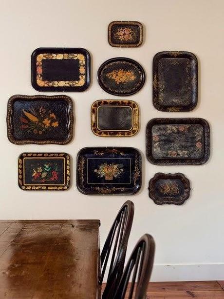 Las bandejas buscan la verticalidad...