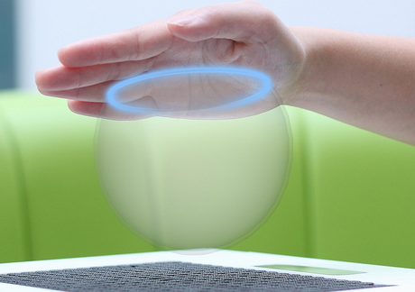 Investigadores crean un holograma que puedes tocar