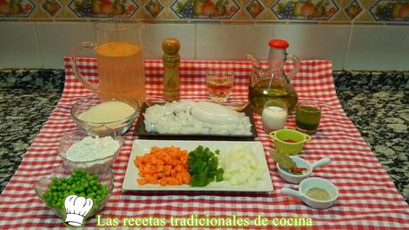 Albondigas de choco en salsa