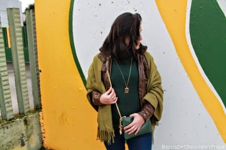 OUTFIT: GREEN & BROWN