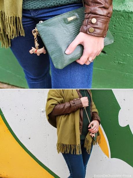 OUTFIT: GREEN & BROWN