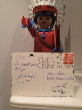 Javier Velasco y sus postales viajeras La gran muralla JV 1