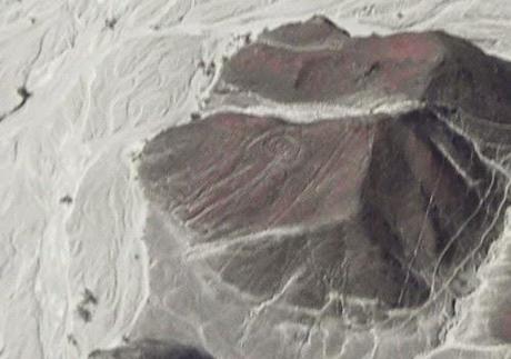 El colibrí. Líneas de Nazca. Perú