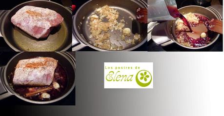 Lomo en salsa de canela