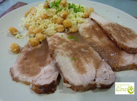 Lomo en salsa de canela