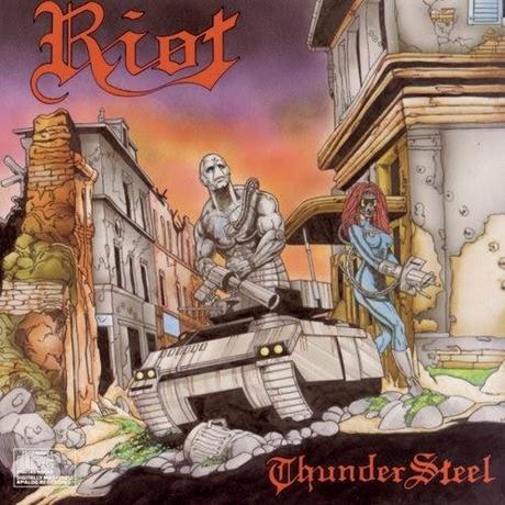 THUNDERSTEEL - Riot, 1988. Crítica del álbum. Reseña. Review.