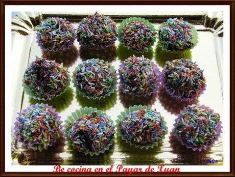 Bombones de galleta y avellana