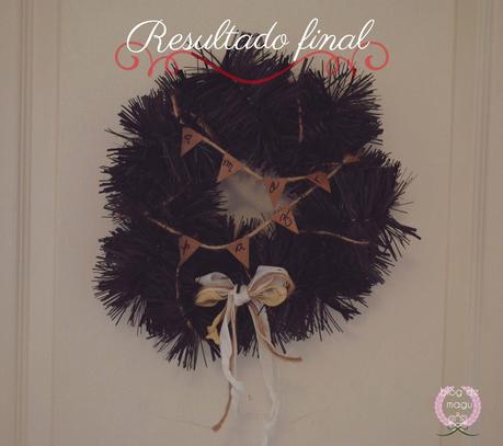 ♔ DIY - Corona para la puerta NAVIDAD / friDIY ☆