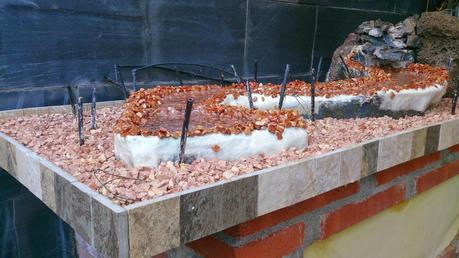 Diorama con Acers Campestres : 5- terminando la construccion . Diorama con Acers Campestres : 5- terminando la construccion .