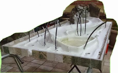 Diorama con Acers Campestres : 5- terminando la construccion . Diorama con Acers Campestres : 5- terminando la construccion .