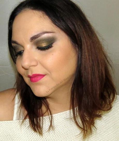 XMAS Look #1: Jaded & Wanted (verde, dorado y fucsia)
