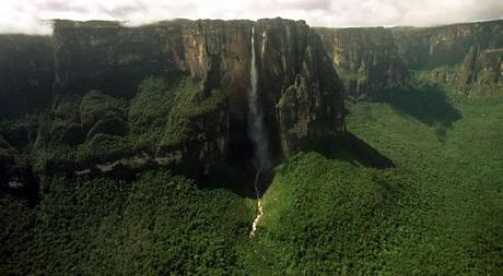 Aerial of Angel Falls