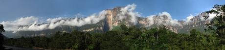 Angel falls panoramic, Composed of 21 individual pictures