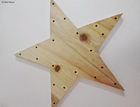 DIY Estrella luminosa