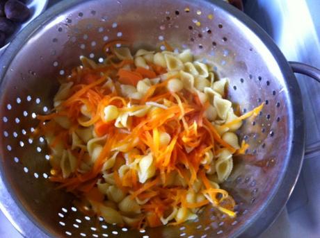 PASTA SIN GLUTEN CON ZANAHORIA